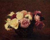 Roses - 亨利·方丹·拉图尔